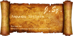 Jagyugy Szilvia névjegykártya